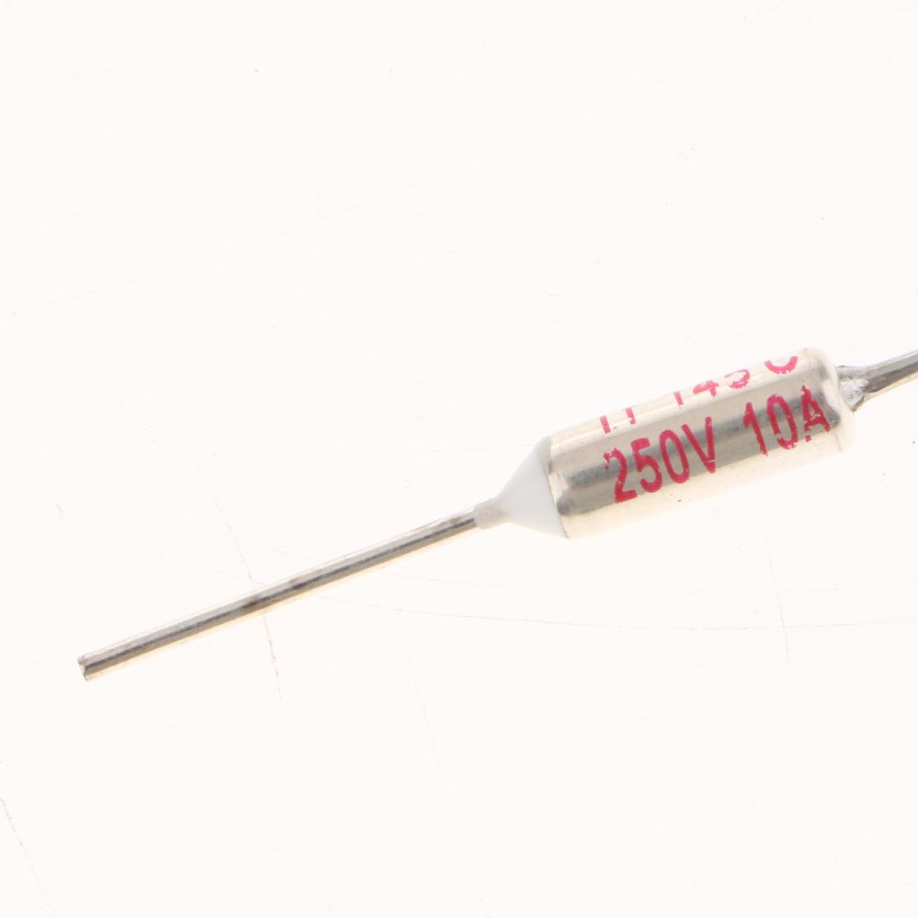 10 Miếng Cầu Chì Nhiệt Cắt TF 145C 250 V 10A