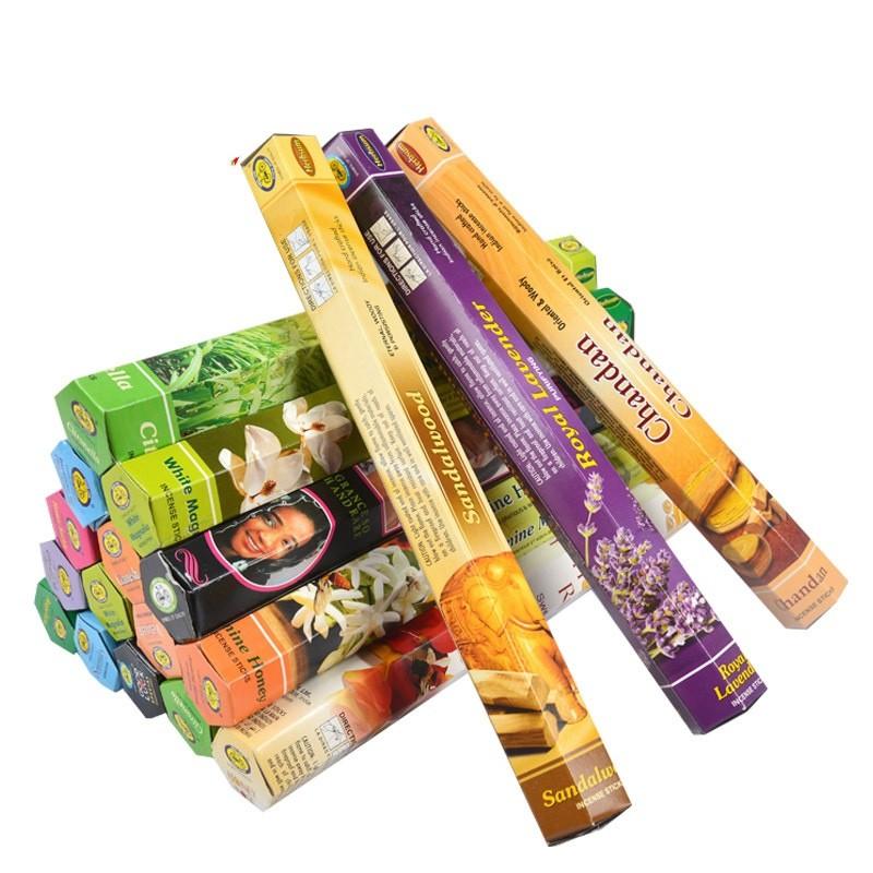 Incense sticks/ Nhang Thơm Ấn Độ nhiều mùi/ - Hàng Nhập khẩu