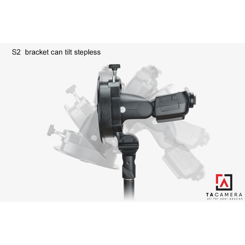 Smart Adapter Godox S2 Speedlite Bracket - Ngàm Dành Cho Flash V1 - Hàng Chính Hãng