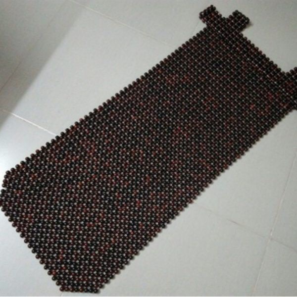 Đệm Lót Khoác Vai Ghế Xe Ô Tô Hạt Gỗ Cẩm Lai Cao Cấp