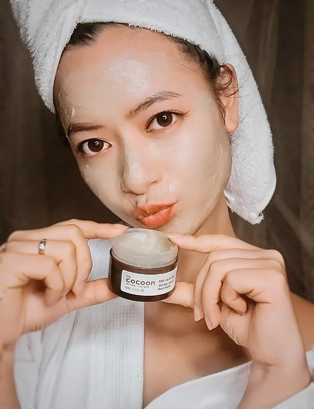 Mặt Nạ COCOON Nghệ Hưng Yên Sáng Da & Mờ Vết Thâm - COCOON Hung Yen Turmeric Face Mask 100mL