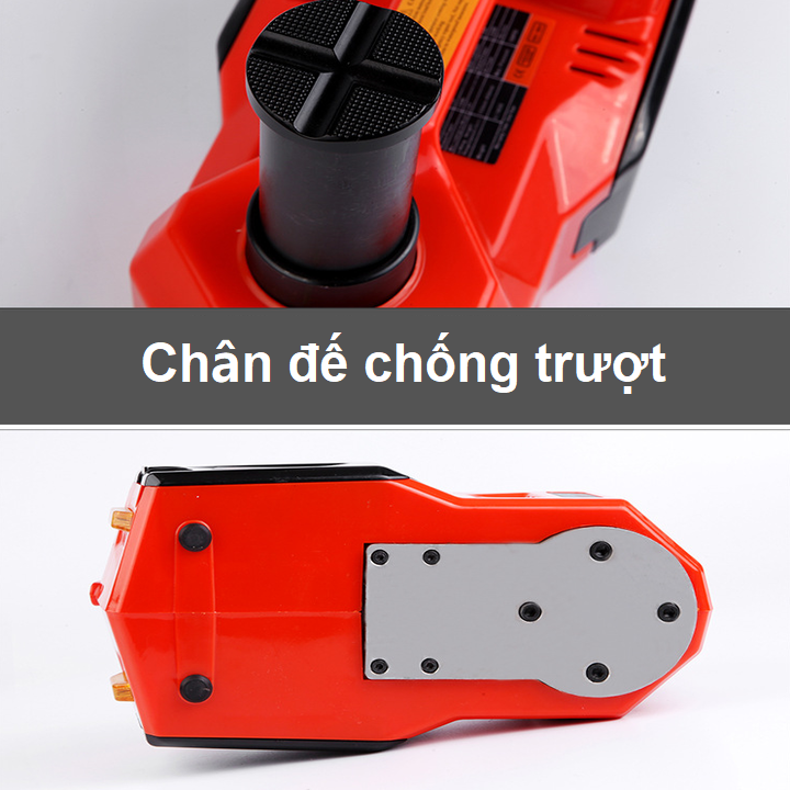 Bộ nâng kích gầm điện kiêm máy bơm lốp và máy siết ốc ô tô đa năng 3 trong 1 ROGTZ TY-003 - Công suất: 150W - HÀNG NHẬP KHẨU