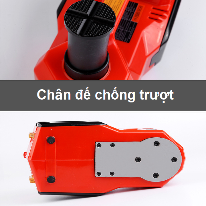 Bộ nâng kích gầm điện đa năng 3 trong 1 ROGTZ TY-003 kiêm máy bơm lốp và máy siết ốc ô tô - Hàng Nhập Khẩu