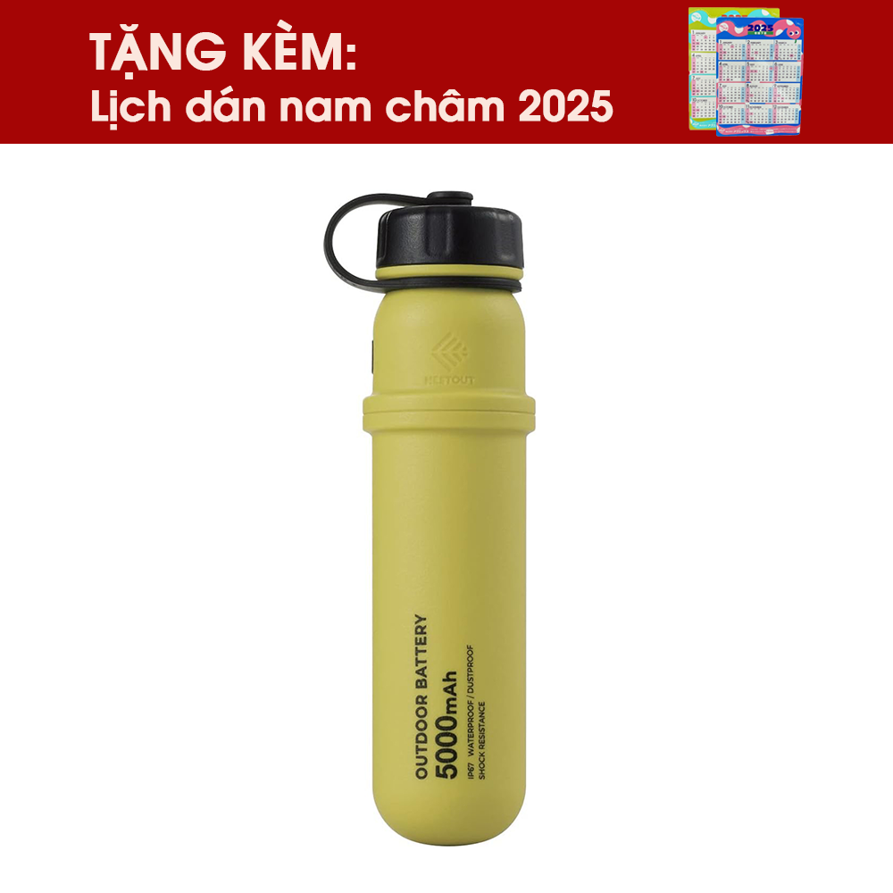 Pin Sạc Dự Phòng Di Động Chuyên Dụng Ngoài Trời ELECOM NESTOUT Outdoor Battery (5000mAh) - Hàng Chính Hãng - ELECOM OFFICIAL SHOP
