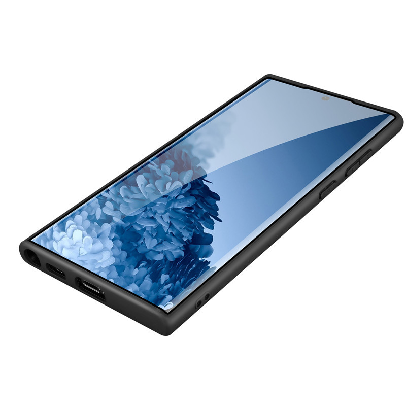 Ốp lưng da bò dành cho Samsung S22 ultra 5G hàng nhập khẩu cao cấp