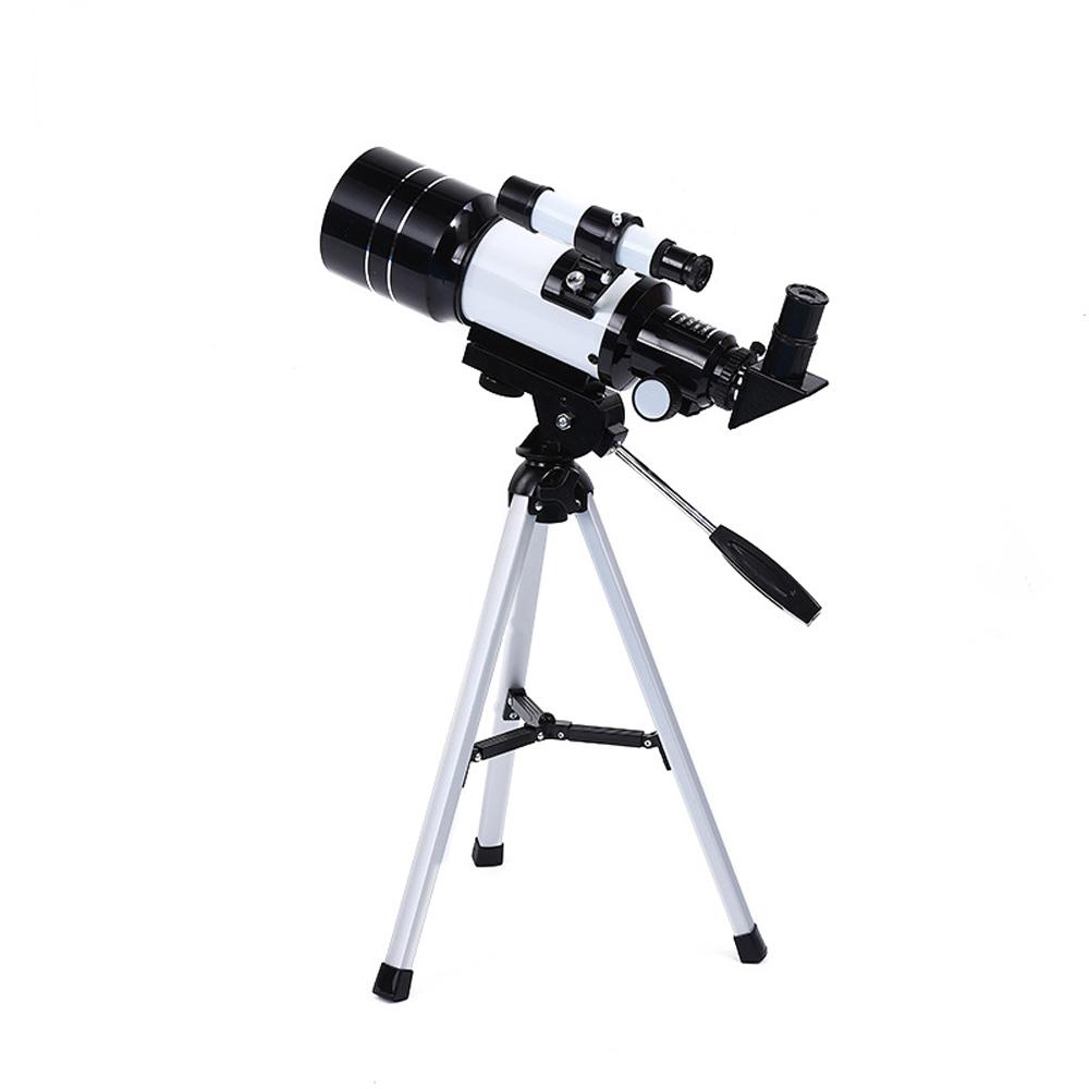 Outdoor Telescope High Clear Astronomical Refracting Telescope Professional Stargazing Telescope Compact Tripod Watching Monocular for Child Teenagers Beginners