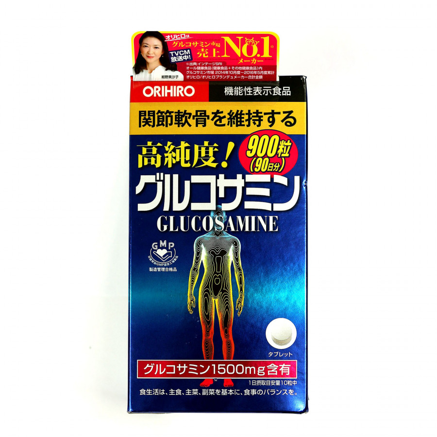 Thực phẩm chức năng Viên uống bổ xương, khớp Glucosamin Orihiro Nhật Bản (ORIHIRO Hight Pure Glucosamine Tablets)