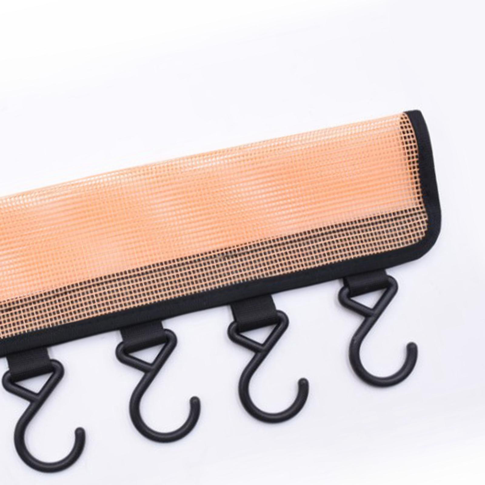Foldable Clip Hangers, Underwear Hanger with Clips/Hooks, Plastic Laundry Clip and Drip Drying Hanger for Socks, Bras, Lingerie, Clothes