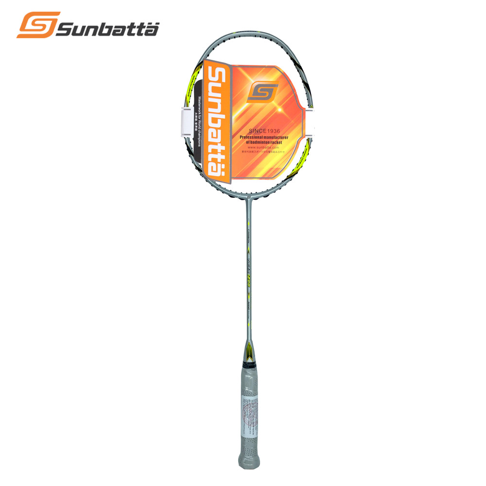 Vợt cầu lông tập luyện Sunbatta Nhật Bản Tour 1200 Chất liệu Cacbon High Modulus Graphite - Dành cho trẻ em và người lớn - Chưa đan lưới- Trọng lượng 83 gram- Có sẵn bao vợt quấn cán