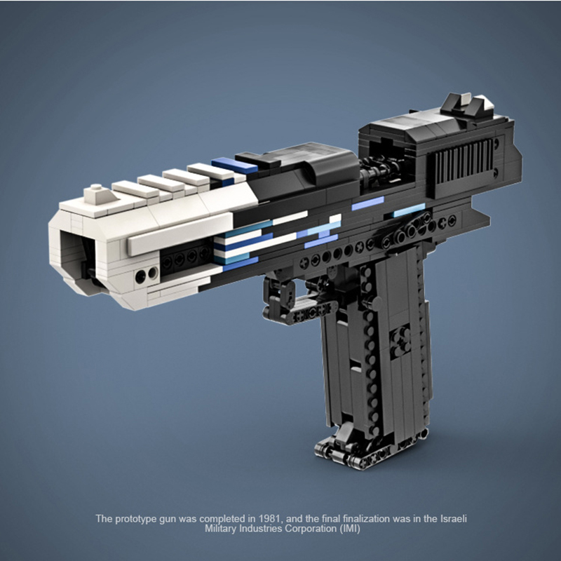 Đồ Chơi Lắp Ráp Kiểu LEGO Mô Hình CSGO Súng Lục Desert Eagle Black Ice 900+ Mảnh Ghép - Bản Thiết Kế Tiêu Chuẩn Của Kevin183