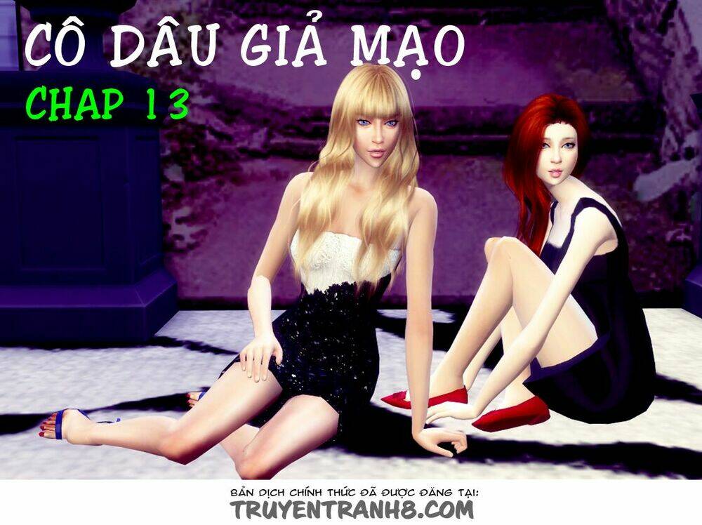 cô dâu giả mạo [truyện sims] chapter 13 1