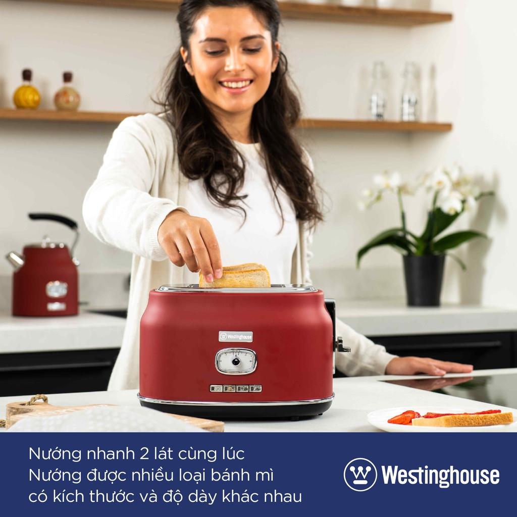 Máy Nướng Bánh Mì Sandwich Westinghouse WKTTB857, Phong Cách Cổ Điển, Nhập Mỹ, BH 12 Tháng