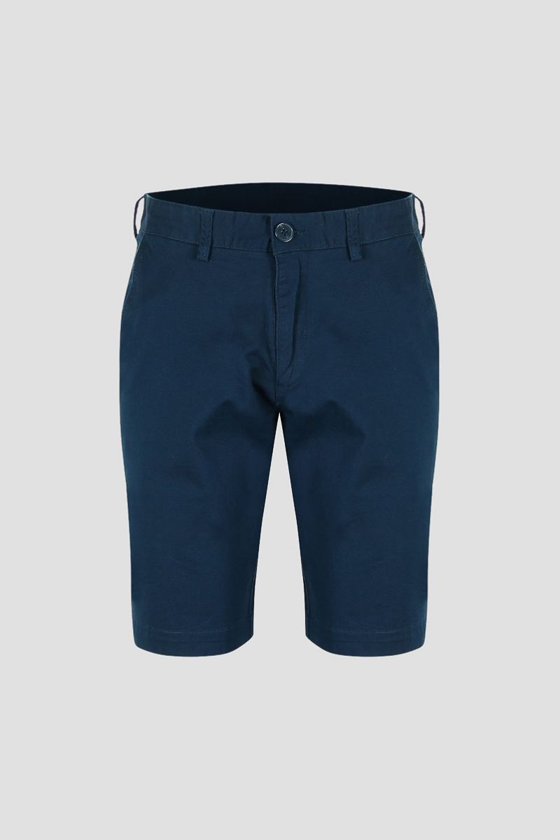 Quần short khaki nam Novelty xanh navy NSKMMDMCSR1809550