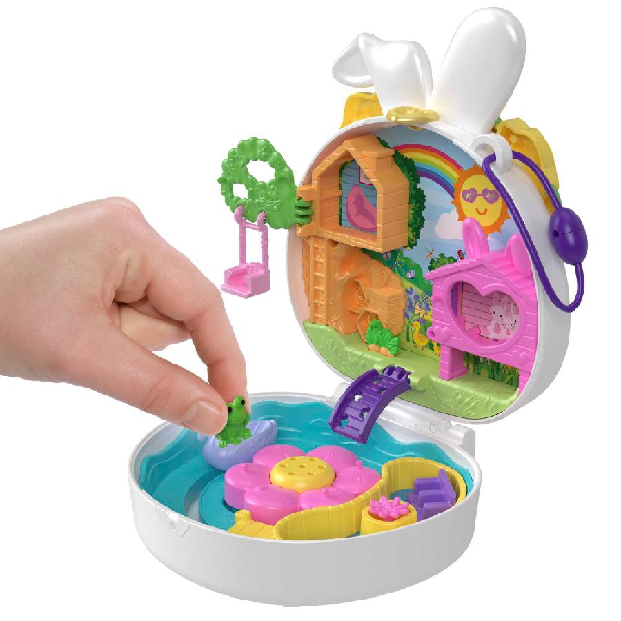 Đồ Chơi Khu Vườn Thỏ Ngọc POLLY POCKET HKV36/FRY35