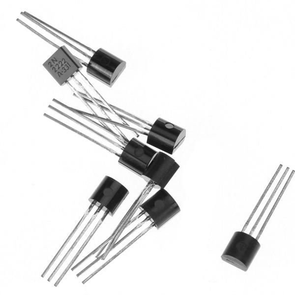 Hot Sale 100 Pieces 2N2222 2N 2222 to-92 NPN 40V 0.8A Transistor