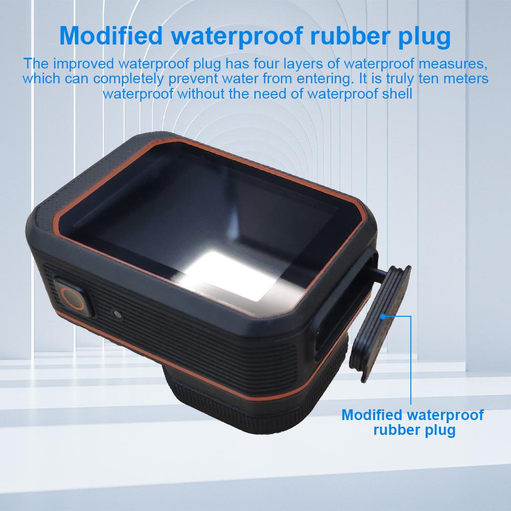 Máy ghi máy lái xe thể thao chống nước 4K HD mới với màn hình điều khiển từ xa 4K Máy ảnh thể thao Mũ bảo hiểm GPRO HERO 8 Insta