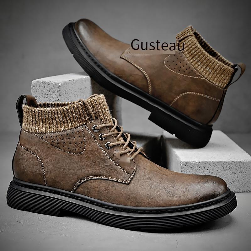 Ưu đãi đặc biệt Martin boots ins giày lưới màu đỏ được đề xuất Giày cặp đôi hợp thời trang