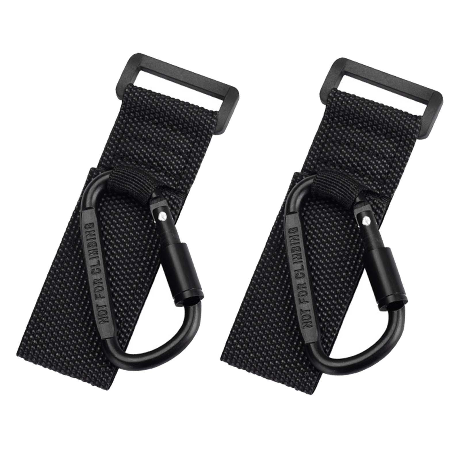 2x Motorcycle Hook Multifunctional Hook Convenient Installation Storage Hooks Anti Slip Strap Hanging Hook Handlebar Hook for Bike Motorbike