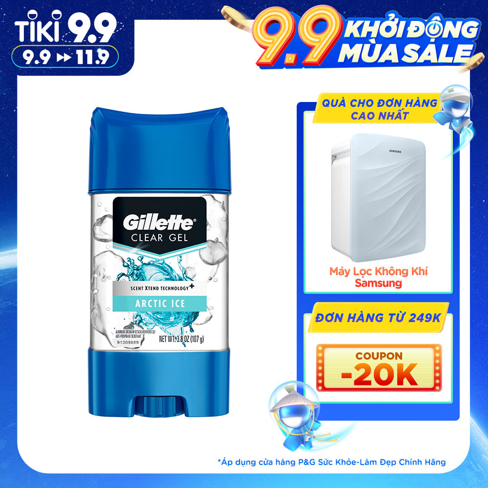 Gel Khử Mùi Gillette Clear Gel 107g