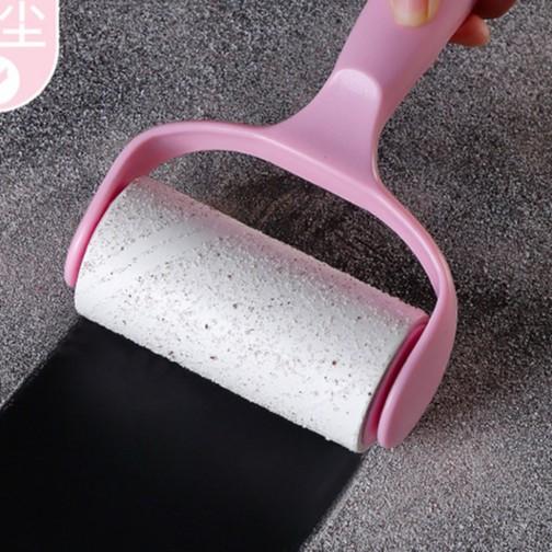 Cây Lăn Bụi Quần Áo Có Lắp Che Tặng Kèm 2 Lõi Thay Thế Làm Sạch Quần Áo, Ga Giường, Sofa
