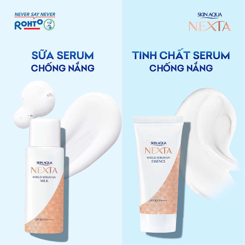 Tinh chất serum chống nắng Skin Aqua Nexta Shield Serum UV Essence SPF50+ PA++++ 50g