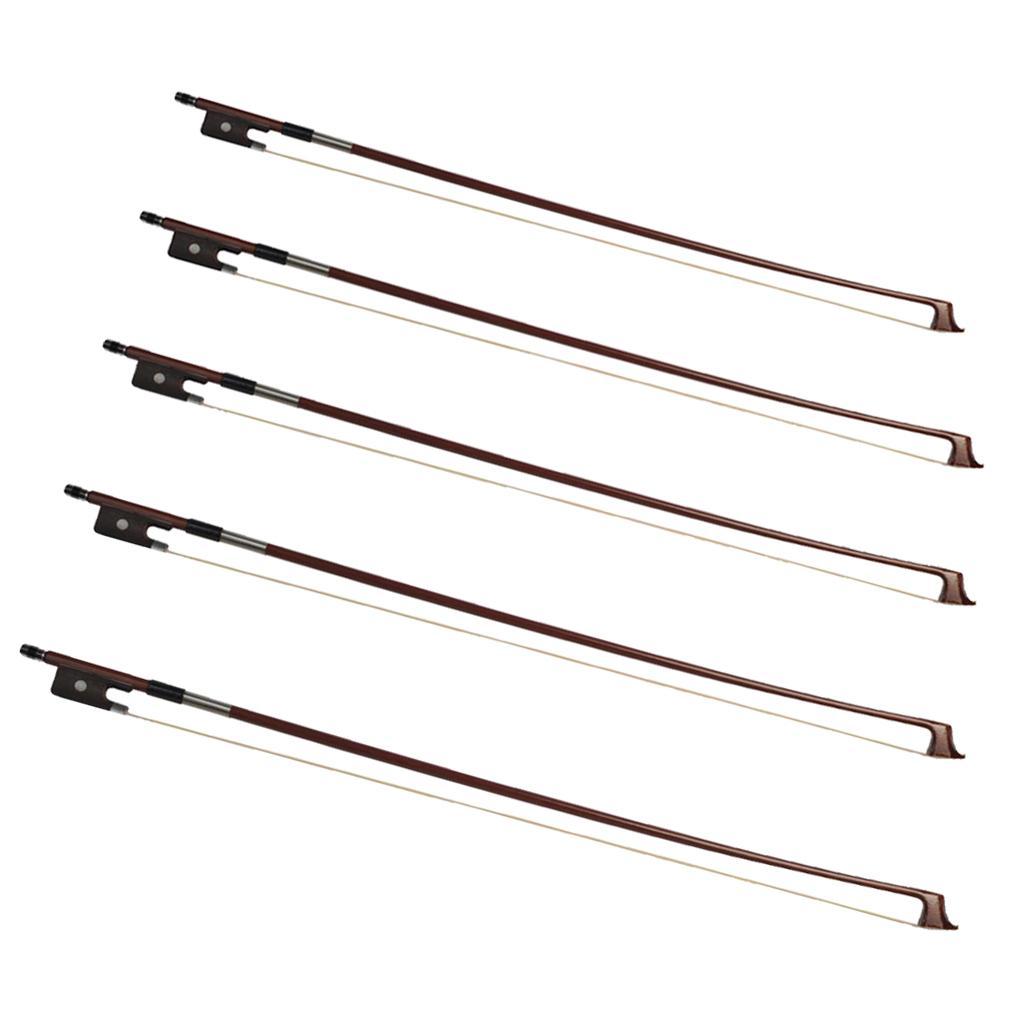 1 Piece Brazilwood Cello Bow Wooden Cello Bow Horsehair for Beginners