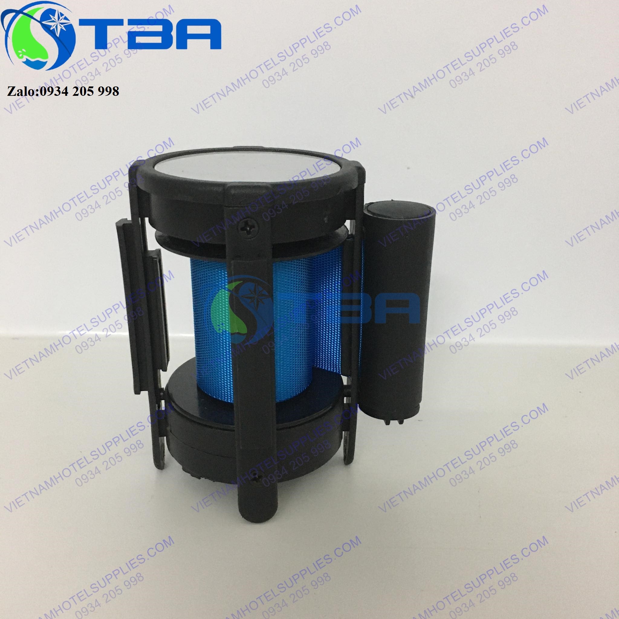 Dây căng 2m màu xanh dương cho trụ chắn inox nhập khẩu cao cấp
