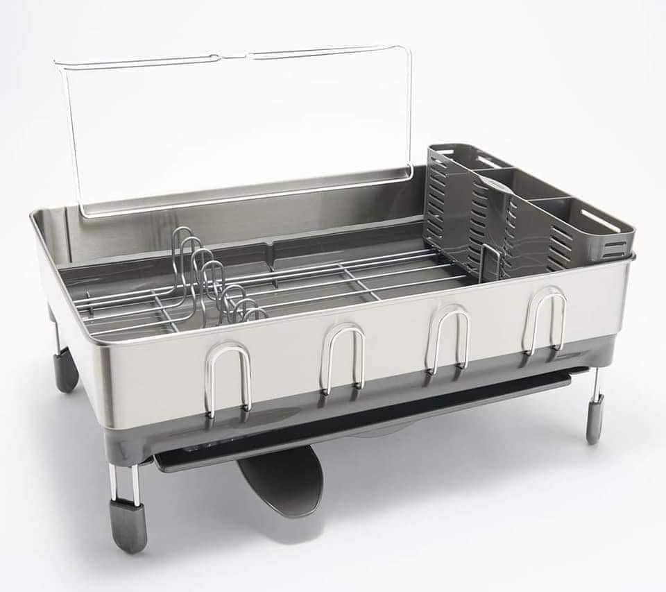 Giá úp bát inox Simplehuman - chống vân tay - luôn sáng bóng Hàng chính hãng