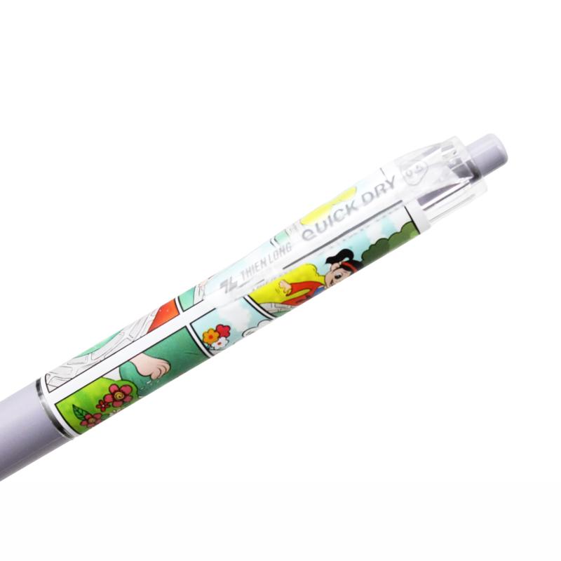 Bút Gel Quick Dry 0.5 mm - Thiên Long Gel-033/V1 - Mực Đen