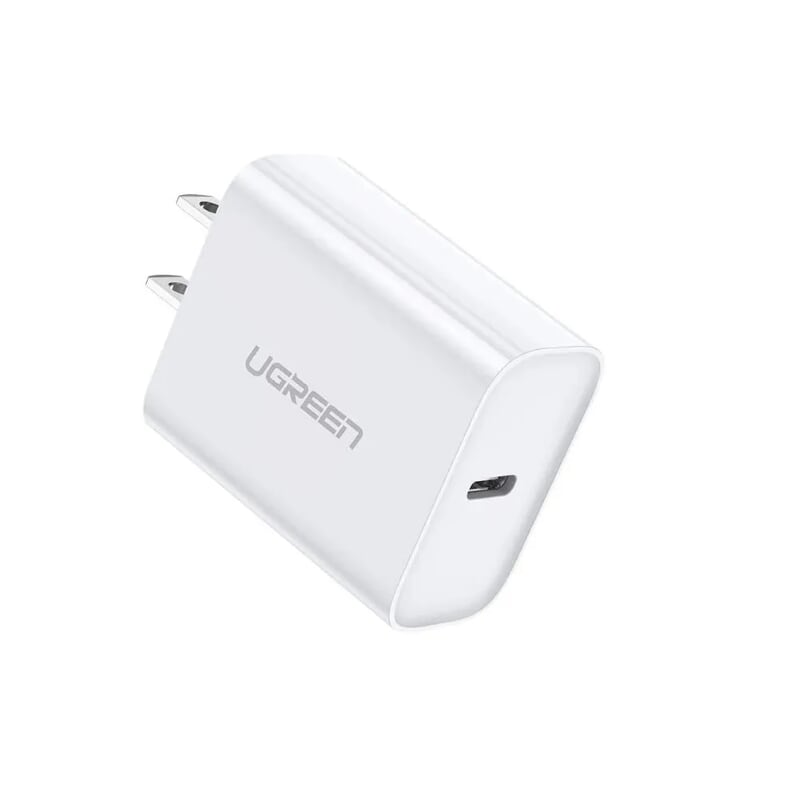 Sạc nhanh chuẩn usb power delivery màu trắng Ugreen 127UP70149CD 30W type c PD hàng chính hãng