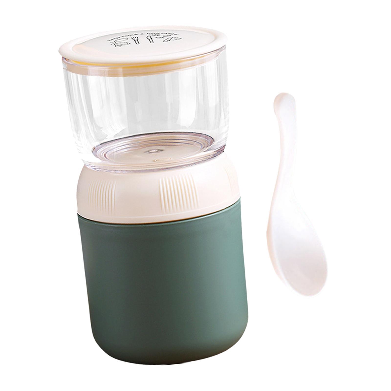Lunch Pot Yogurt Container Insulated Food Container 2 Tier for Fruit Milk