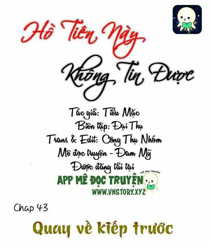 hồ tiên này không tin được chapter 43 2