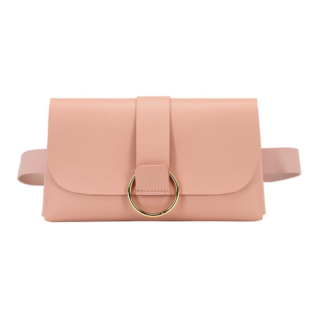 Fanny Pack PU Leather  Purse Waist Bag