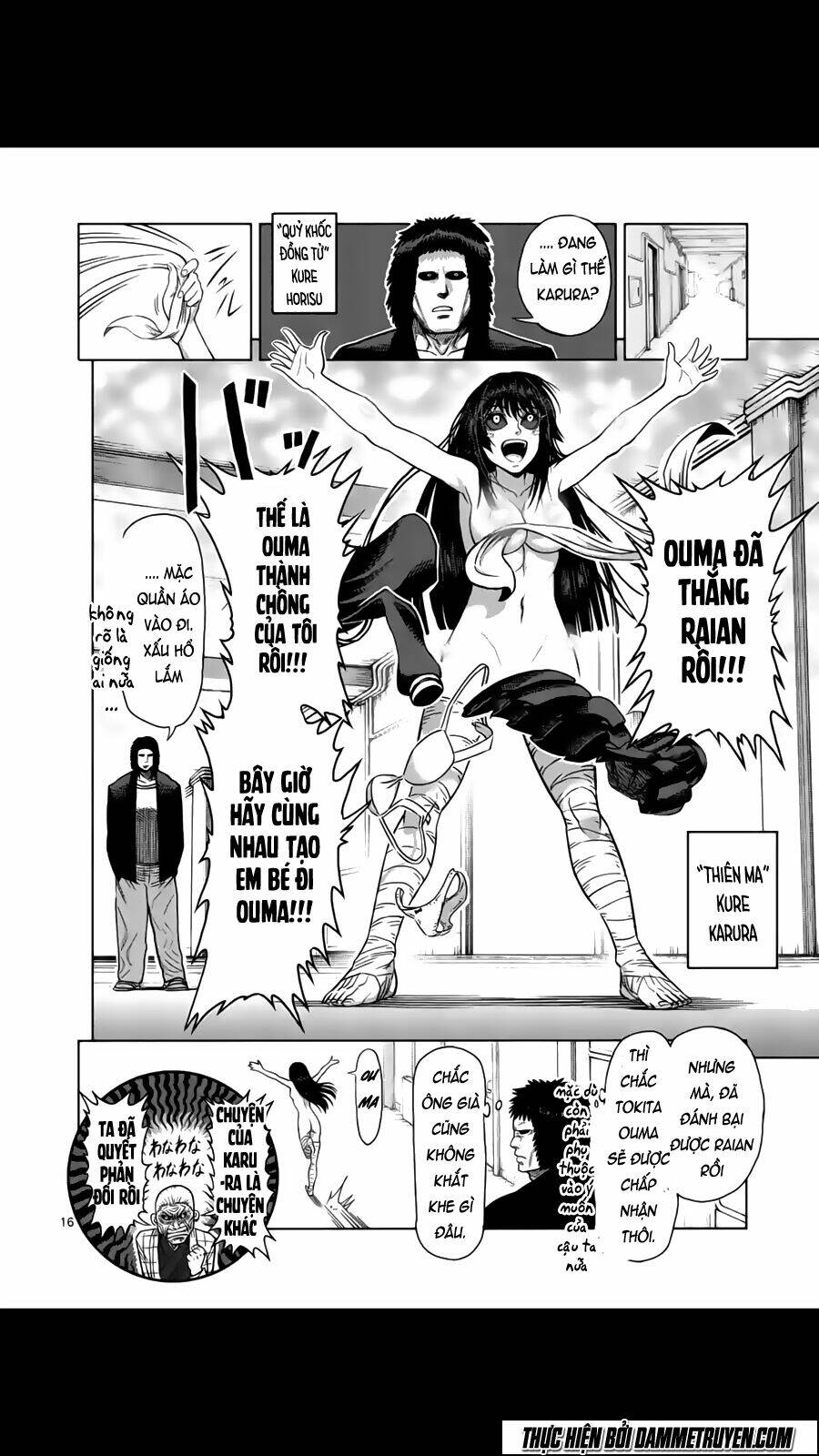 tokita ouma - đấu sĩ atula chapter 136 16