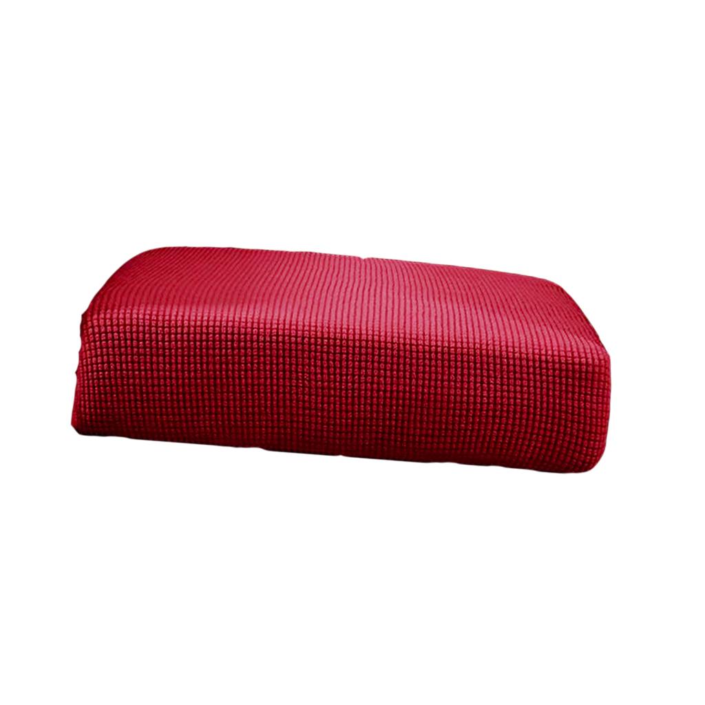2Pcs Red_Size S Sofa Futon Seat Cushion Couch Slipcover