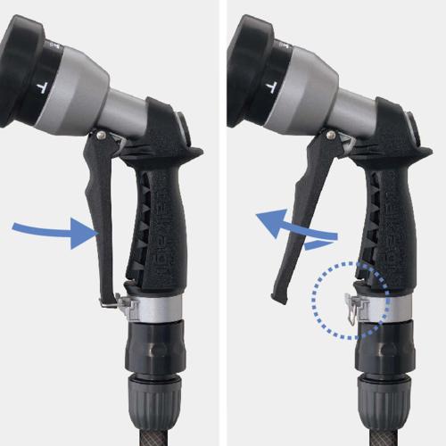 Bộ vòi tưới cây thu rút bằng kim loại 20m Takagi RFC320GY Hàng chính hãng