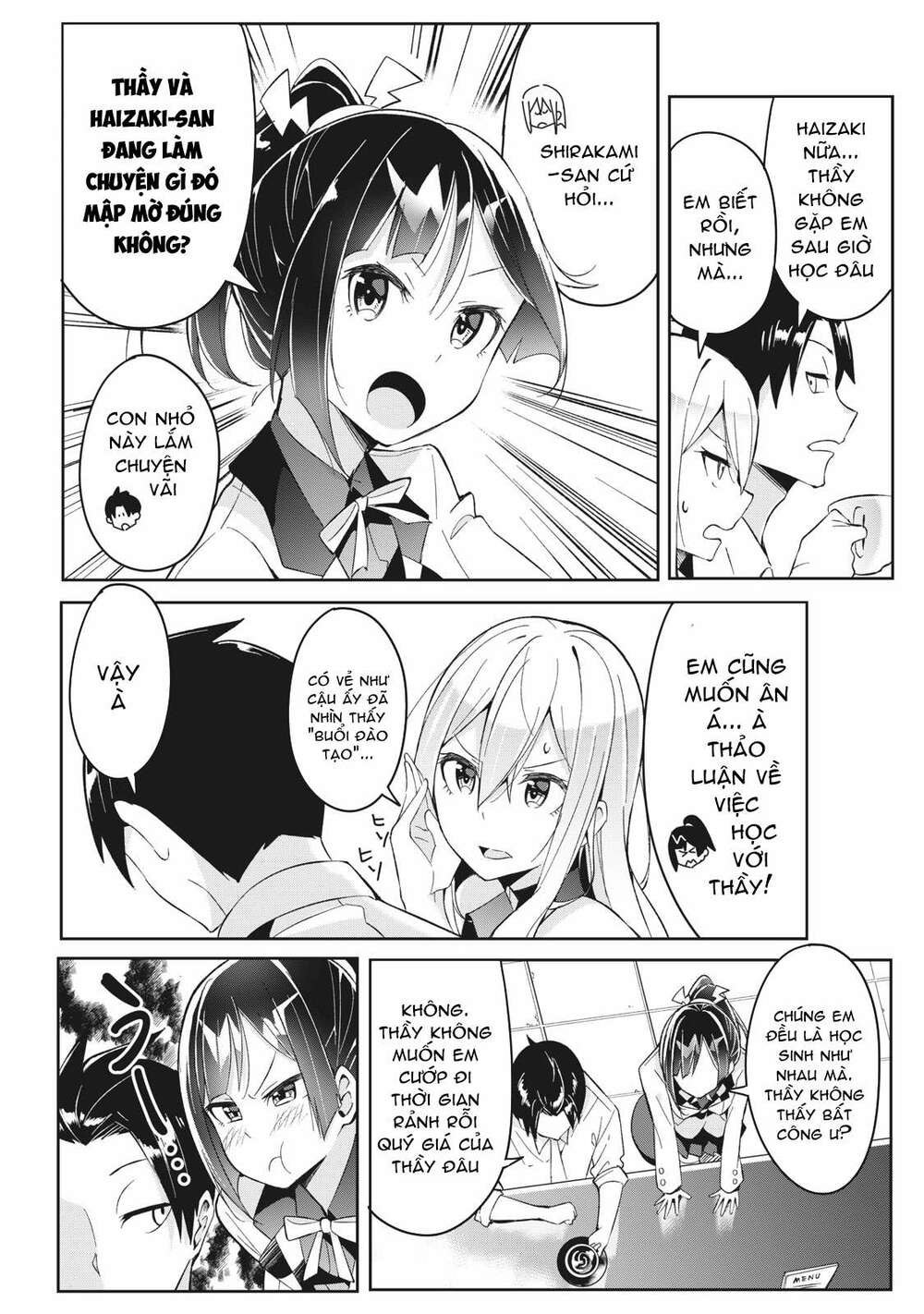 những học sinh mang siêu năng lực và tên giáo viên lười biếng chapter 4 4