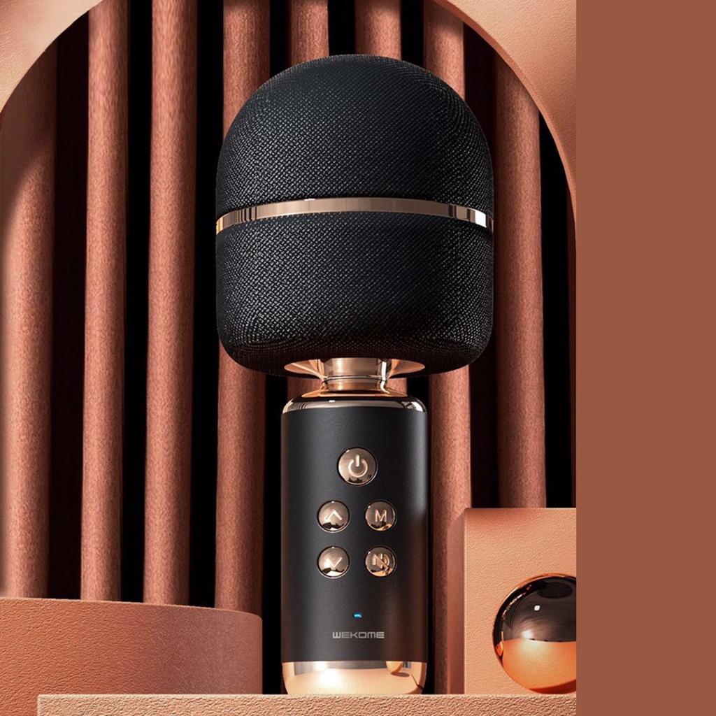 Mic hát Karaoke cầm tay kết nối Bluetooth Remax-D36 Âm thanh vòm 6K , kết nối 2 Mic Gia Đình , Hỗ trợ thẻ nhớ và cổng 3.5mm Remax - Hàng Chính Hãng Bảo hành 12 tháng lỗi 1 đổi 1