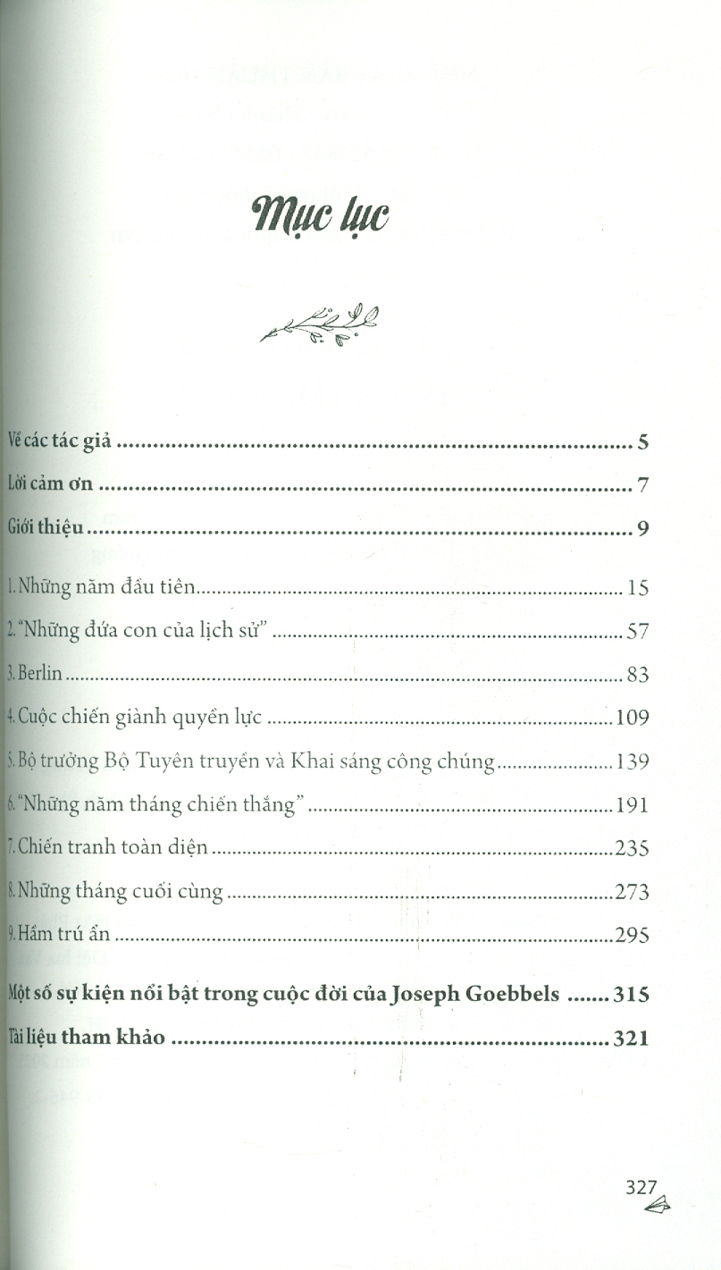 Cuộc Đời Và Cái Chết Của Tiến Sĩ Goebbels