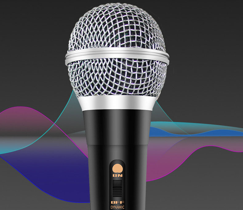 Micro Karaoke Mq-104 Chuyên Nghiệp Dây 3m