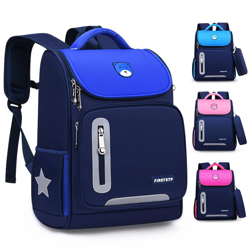 Chống Thấm Nước Cho Bé Học Túi Trường Tiểu Học Ba Lô Bé Trai Bé Gái Trẻ Em Tất Schoolbag Chỉnh Hình Ba Lô Mochila Infantil