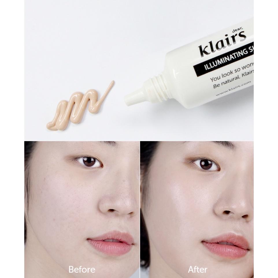 Kem nền trang điểm Klairs Illuminating Supple Blemish Cream Hàn Quốc 40ml