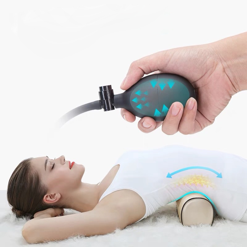Gối Massage Đa Năng - Gối Mát Xa Hồng Ngoại Cao Cấp+ Rung Massage Lưng Đa Chức Năng - Hàng Chính Hãng
