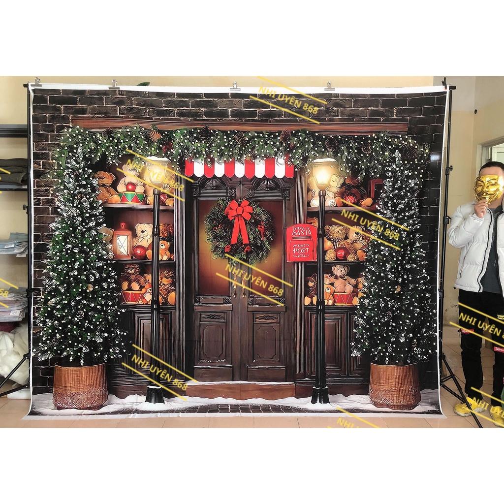 Thảm vải chụp ảnh / Thảm vải treo tường / Tranh vải decor chủ đề giáng sinh/ Noel