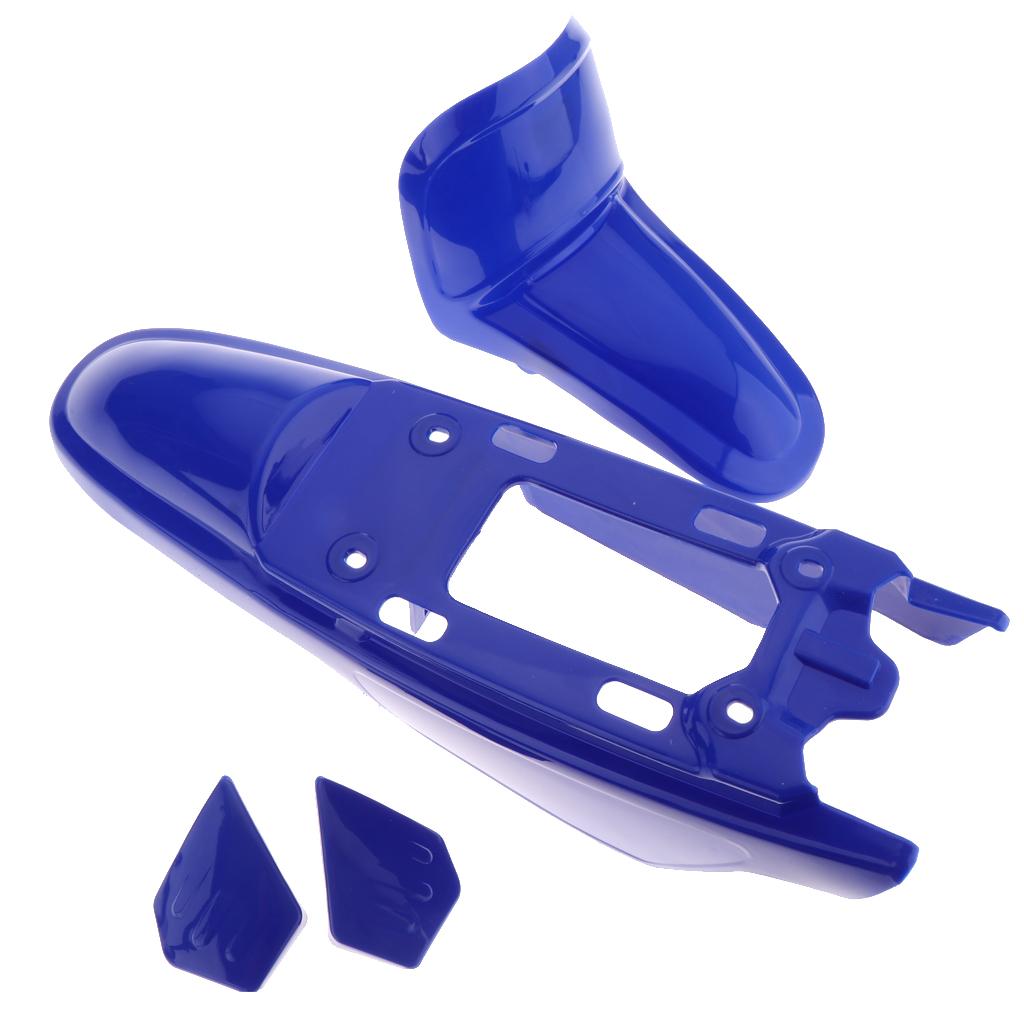 1 Bộ Xe Máy Bánh Xe Bảo Vệ Chắn Bùn Mudguards Bộ dành cho Xe Yamaha PW50 PY50