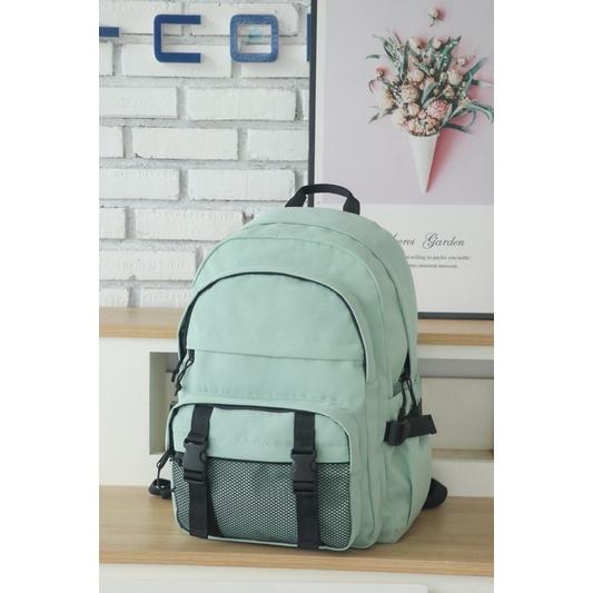 Balo học sinh, sinh viên thời trang unisex với chất dù cao cấp nhẹ bền - BOM