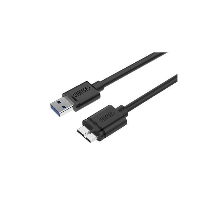 Cáp tín hiệu USB sang microB Unitek Y-C461GBK dài 1m (Đen) HÀNG CHÍNH HÃNG