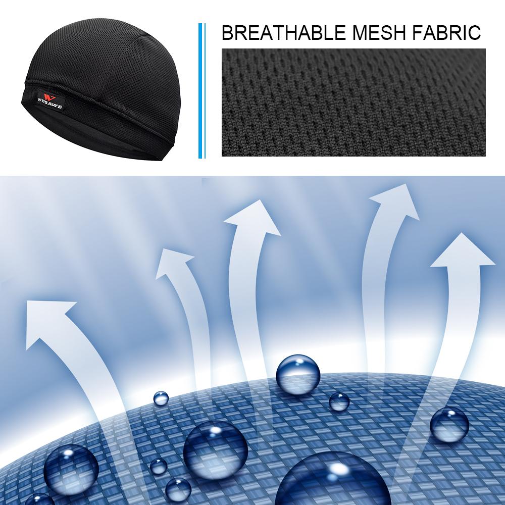 Lớp lót mũ bảo hiểm đi xe đạp được làm thủ công từ vải lưới polyester 100% giúp cải thiện độ thoáng khí và thấm mồ hôi