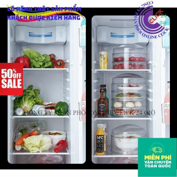 Lồng Bàn Việt Nhật, Hộp Đựng Thức Ăn 5 Tầng Có Thể Tháo Ra, Khay Đậy Thực Phẩm Giữ Nhiệt Trong Suốt - Hàng Cao Cấp