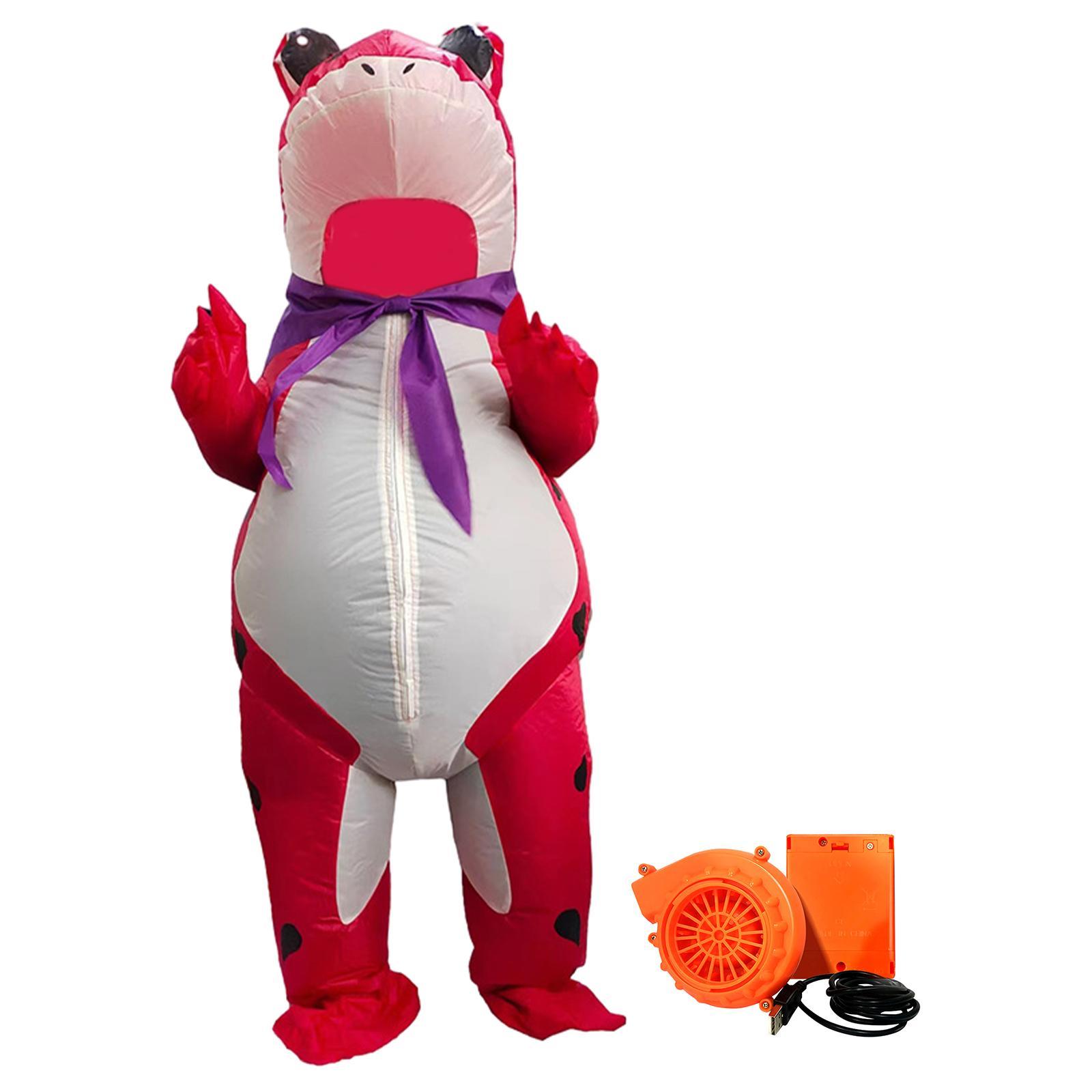 Frog Inflatable Costume Soft Practical Role Play for Holiday Halloween Party